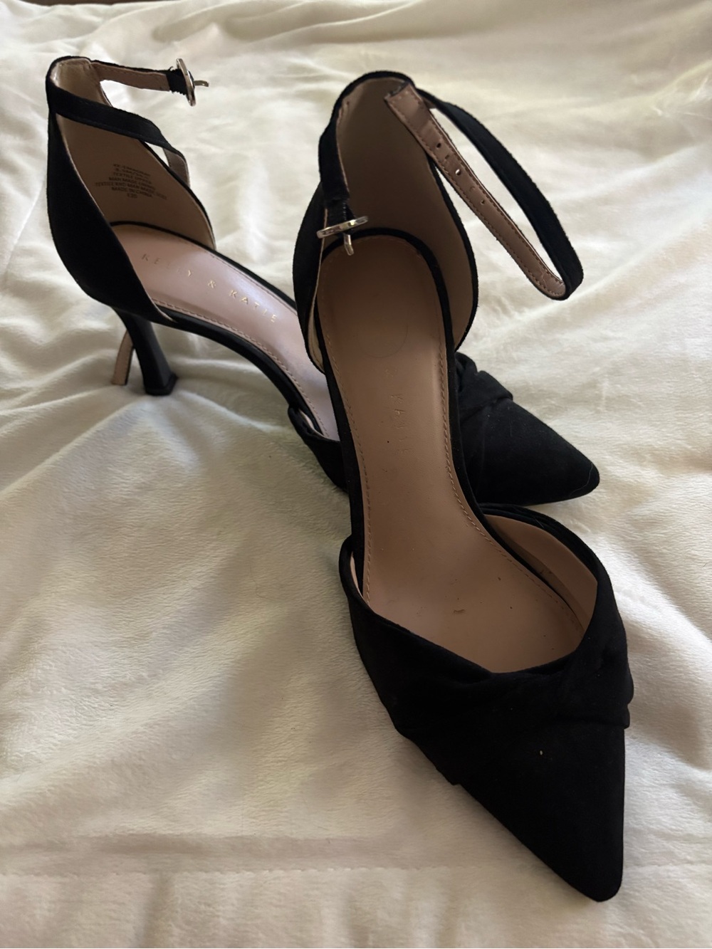 Kelly & Katie Black Heels